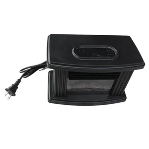 Infrared Electric Fireplace Heater 220V 1000W Burner Log Stove 3D Flame Mini v - Bild 1 von 8