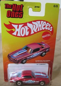 Hot Wheels The Hot Ones 81' Camaro Spectraflame anguria 1:64 pressofuso - Foto 1 di 4