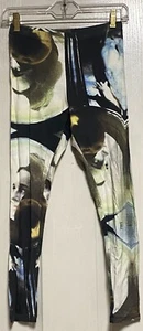 Vintage Christian Lacroix Jeans Photo Surrealism 1990s M Leggings - Picture 1 of 21