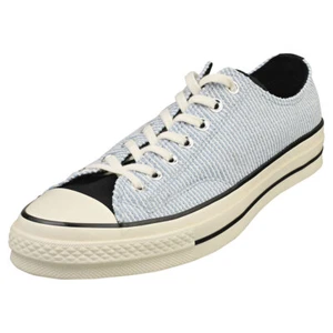 Converse Chuck 70 Ox Unisex Casual Trainers in Blue White - Picture 1 of 8