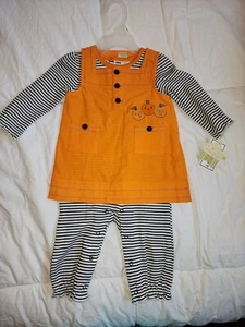 Baby Girl “My First Halloween” Dress 2 Piece Set. (6-9 Months ) NWT - Picture 1 of 4