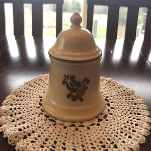 Vintage Pfaltzgraff Village Pattern dinner set- Covered Sugar bowl 6-22 dish - Picture 1 of 6