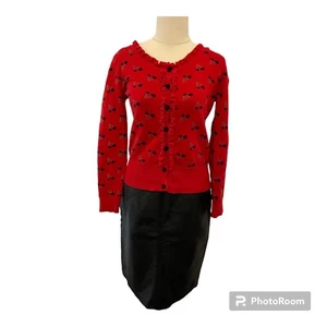 Cárdigan cereza roja (C1) - Imagen 1 de 9