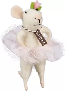 Primitives by Kathy Ballerina Miniatur Maus Primitives 4 cm groß Multi neu - Bild 1 von 1