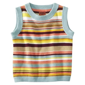 Missoni for Target Girls' Sweater Vest Multicolor Pull On Sleeveless XS S L NWT! - Picture 1 of 1