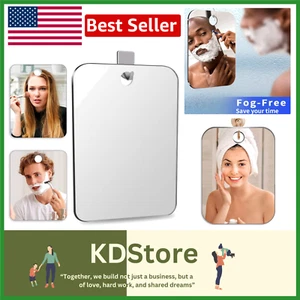 2 Pack Unbreakable Shower Mirror for Shaving Mirror for Shower8"x6"Medium Mirror - Picture 1 of 10