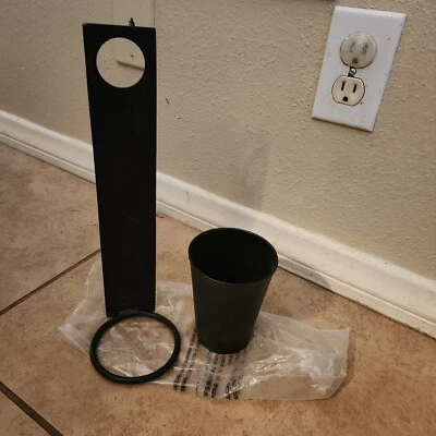 RARO NUEVO Pottery Barn Gabrielle Sistema Organizador Metal Taza Colgante Foto 1 de 4