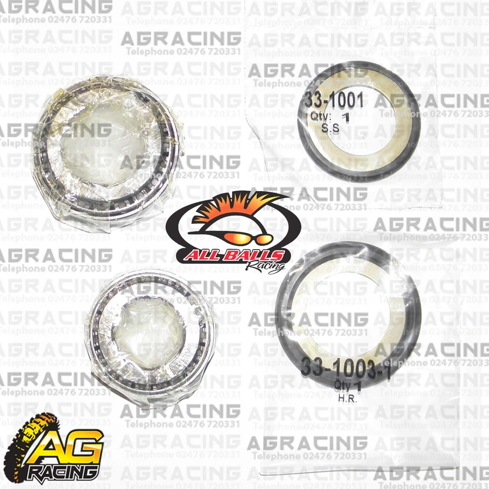 All Balls Steering Headstock Stem Bearing Kit For Yamaha FZ6S 2004-2009 04-09 - Image 1 of 1