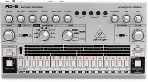 Behringer RD-6-SR Analog Drum Machine - Silver - Picture 1 of 7