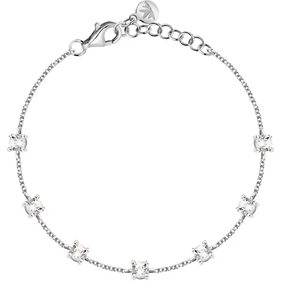 Bracciale donna gioielli Morellato linea Tesori SAIW292 argento 925 e zirconi - Immagine 1 di 3