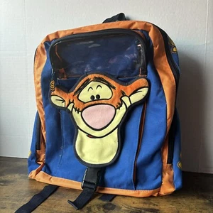 Vintage Disney “Tigger” Book Bag Winnie The Pooh Backpack - Picture 1 of 17