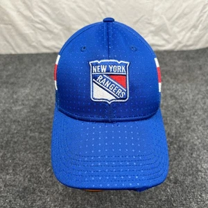 Cappello da hockey Adidas NHL New York Rangers logo berretto giovanile Flexfit blu - Foto 1 di 11
