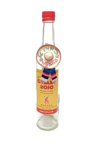 GUZANO ROJO MEZCAL EMPTY BOTTLE w/WORM - No Contents/Collectible - Picture 1 of 5
