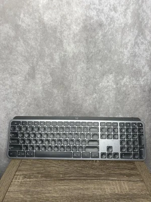 Logitech MX Keys Advanced Wireless Illuminated Keyboard Backlit LED Bluetooth - Image 1 of 3