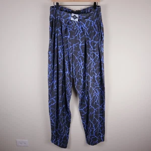 Vintage Body Alive Baggy Bodybuilder Pants Lightning Size Large - Picture 1 of 14