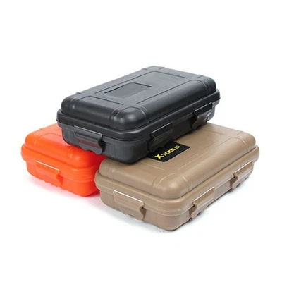 Mini hermético impermeable.Almacenamiento de plástico para viajes al aire libre camping caja Survlvar Foto 1 de 4
