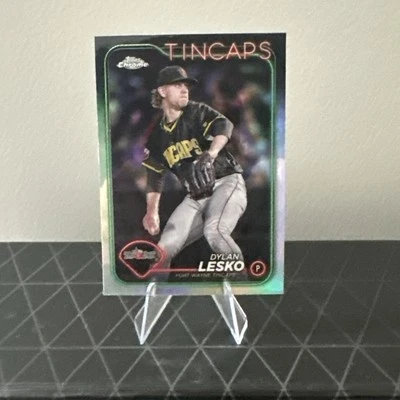 2024 Topps Pro Debut Chrome - Dylan Lesko - Fort Wayne Tincaps - Image 1 of 2