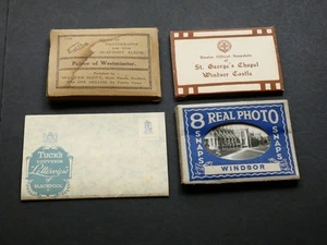 Collection of early 20th Century souvenir photograph sets, Windsor, Blackpool. - Picture 1 of 6