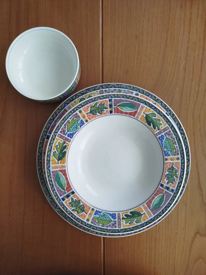Servizio di piatti 18PZ  + 6 PZ Bowl Mikasa in Gres Porcellanato  - Immagine 1 di 4