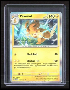 Pawmot 76/193 SV02: Paldea Evolved Rare Holo Pokemon TCG CB-2-4-B-4 - Imagen 1 de 7