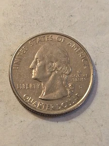 1999 d connecticut quarter error,  Missing Tree Trunk At Bottom Of Tree - Picture 1 of 6