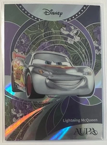 DISNEY : KAKAWOW AURA LIGHTNING McQUEEN FROM CARS FLOWERS TRADING CARD /345 - Picture 1 of 2