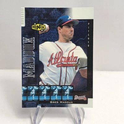 Greg Maddux 2000 Upper Deck Ionix - #12 Atlanta Braves - Image 1 of 2