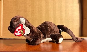 NWT Ty Beanie Baby Ferret Runner (Mean Poem) - Picture 1 of 2