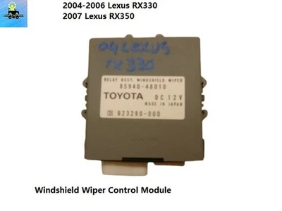 8594048010 2004 2005 2006 Lexus RX330 módulo de control limpiaparabrisas OEM Foto 1 de 4