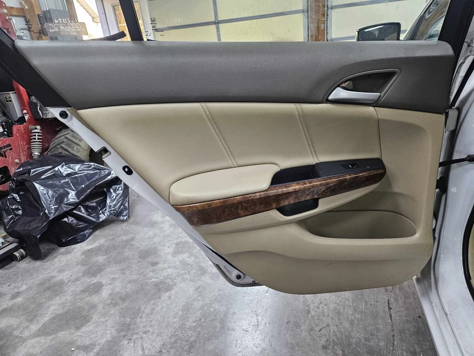 2008 - 2010 HONDA ACCORD LEFT REAR DOOR TRIM PANEL *IVORY-IV* OEM 83752TA5A61ZC - Image 1 of 1