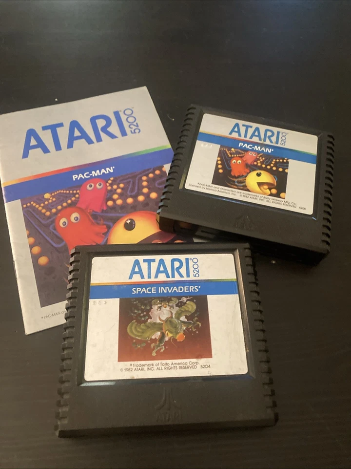 PAC Man Space Invaders 5200 Atari - Image 1 of 1