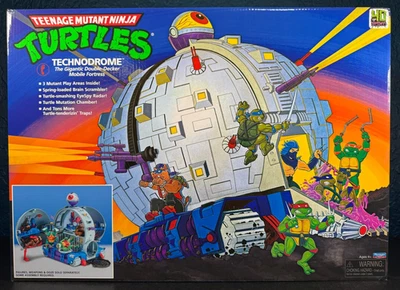 Playmates TMNT Teenage Mutant Ninja Turtles Clásico Reedición Technodrome Juego Foto 1 de 4