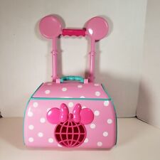 Disney Minnie Mouse Travel Pet Carrier Playset Pink with Adjustable Handle