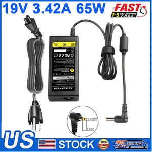 AC Adapter Charger for Toshiba Satellite C655-S5512 C655-S5514 Laptop Power Cord - Picture 1 of 12