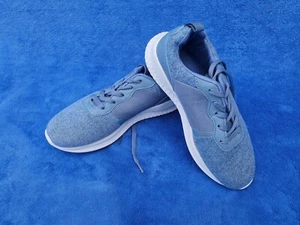 Damen Mädchen Sneaker Turnschuhe Sport Halb Schuhe Gr. 36 Neu Hellblau (1003) - Picture 1 of 7