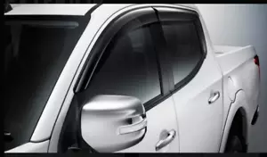 New genuine Mitsubishi Triton slimline weathershield kit MQ - MR - Picture 1 of 1