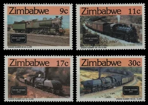 Zimbabue 1985 - Mi-N.o 303-306 ** - Estampillada sin montar o nunca montada - ferrocarril/tren - Imagen 1 de 1