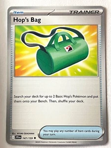 Hop’s Bag 147/159 Uncommon Trainer Journey Together - Pokemon TCG - Near Mint NM - Picture 1 of 4