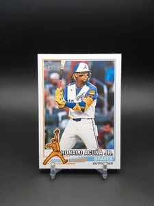 Topps Heritage 76 2025 redefinido #76R-8 Ronald Acuña Jr Atlanta Braves - Imagen 1 de 2
