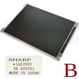 SHARP DISPLAY SCREEN PANEL MATRIX LQ12S01 12,1" 30,734CM ZUSTAND B M493 - Picture 1 of 1