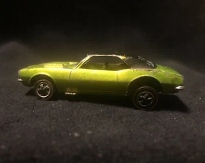 1967 Hot Wheels Redline Original CUSTOM CAMARO  Antifreeze Green HK Rare - Picture 1 of 9