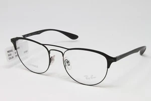 Ray Ban Liteforce Eyeglasses Men's Metal Frame RX3596-2995 Matte Black 54-19-145 - Picture 1 of 5