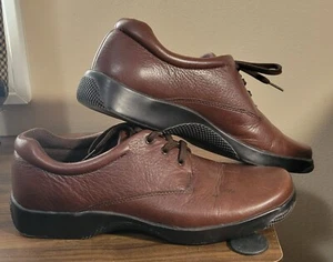 Easy Spirit I-Summit Leather Lace Up Casual Shoes Women's Black 6 1/2 M - Picture 1 of 5