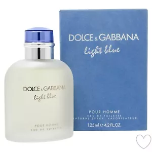 Dolce & Gabbana Light Blue Men 4.2 oz Eau De Toilette Spray Brand New Sealed - Picture 1 of 3