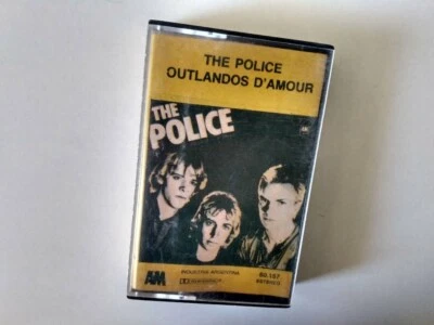 The Police Outlandos D'Amour - Cassette Tape Argentina Pressing VG+ Cond Sting - Image 1 of 3