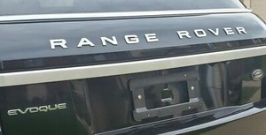 Rear License Plate Tag Mount Holder Bracket for LAND ROVER + 6 Screws Brand New