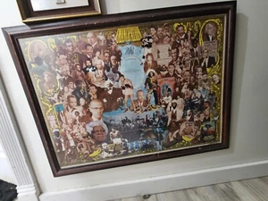 American Black History Poster Madela Publishing Atlanta 1998 Rare Item FRAMED - Picture 1 of 6