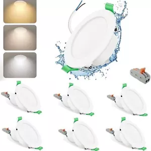 36x LED Einbaustrahler Panel Spots 230V 680LM Flach Einbauleuchte - Bild 1 von 8
