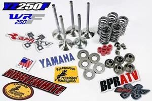 01-13 Yamaha YZ250F Kibblewhite Black Diamond Intake Exhaust Valves & Spring Kit - Picture 1 of 24