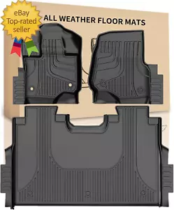 Original Floor Mats for Ford F-150/F150/F 150 Lightning Supercrew Cab 2015-2025 - Picture 1 of 12